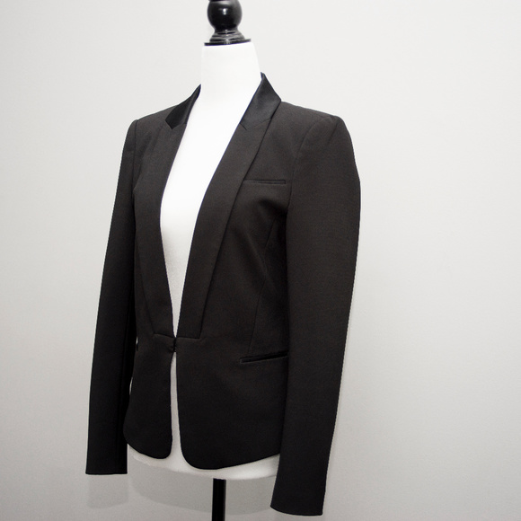 Zara Classic Black Suit Jacket - Picture 5 of 7